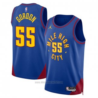 Camiseta Denver Nuggets Dikembe Mutombo #55 Statement 2022-23 Azul