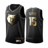 Camiseta Golden Edition Memphis Grizzlies Brandon Clarke #15 Negro