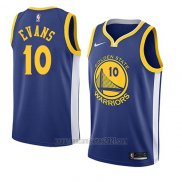 Camiseta Golden State Warriors Jacob Evans #10 Icon 2018-19 Azul