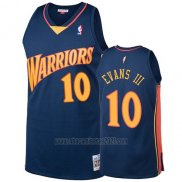 Camiseta Golden State Warriors Tim Hardaway #10 2009-10 Hardwood Classics Azul