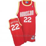 Camiseta Houston Rockets Clyde Drexler #22 Rojo