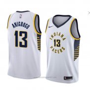 Camiseta Indiana Pacers Ike Anigbogu #13 Association 2018 Blanco