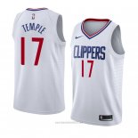 Camiseta Los Angeles Clippers Garrett Temple #17 Association 2018 Blanco