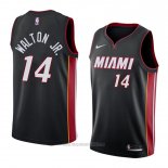 Camiseta Miami Heat Derrick Walton Jr. #14 Icon 2018 Negro