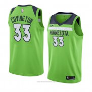 Camiseta Minnesota Timberwolves Robert Covington #33 Statement 2018 Verde