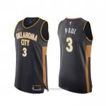 Camiseta Oklahoma City Thunder Chris Paul #3 Ciudad Autentico 2019-20 Gris