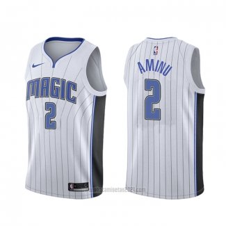 Camiseta Orlando Magic Al-Farouq Aminu #2 Association 2019-20 Blanco