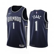 Camiseta Orlando Magic Jonathan Isaac #1 Ciudad 2023-24 Azul