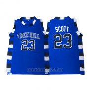 Camiseta Pelicula Tree Hill Nathan Scott #23 Azul