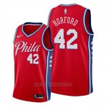 Camiseta Philadelphia 76ers Al Horford #42 Statement Edition Rojo