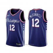 Camiseta Philadelphia 76ers T.j. McConnell #12 Swingman Association 2017-18 Blanco