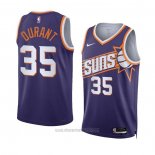 Camiseta Phoenix Suns Kevin Durant #35 Icon 2023-24 Violeta