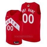 Camiseta Toronto Raptors Personalizada Earned 2018-19 Rojo