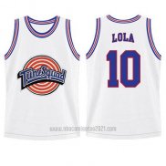 Camiseta Tune Squad Lola Bunny #10 Blanco