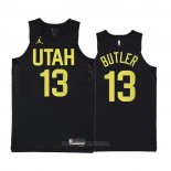 Camiseta Utah Jazz Jared Butler #13 Statement 2022-23 Negro