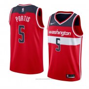 Camiseta Washington Wizards Bobby Portis #5 Icon 2018 Rojo