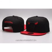 Gorra Chicago Bulls Snapback Rojo Negro