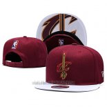 Gorra Cleveland Cavaliers Snapback Rojo Blanco