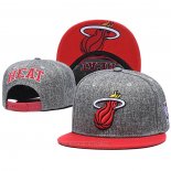 Gorra Miami Heat Gris Rojo