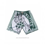 Pantalone Boston Celtics Mitchell & Ness Big Face Verde